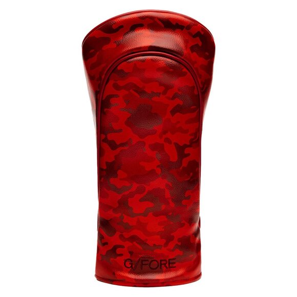 G/FORE G4 NWT Driver Wood Cover Red Poppy Camo Skull Tees Logo G4AS23A62 NWT - Picture 2 of 9